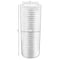 Uniquewise Brown Decorative Contemporary Mango Wood Ribbed Design Cylinder Shaped Table Vase, 16 Inch QI004432.S - alternate 6